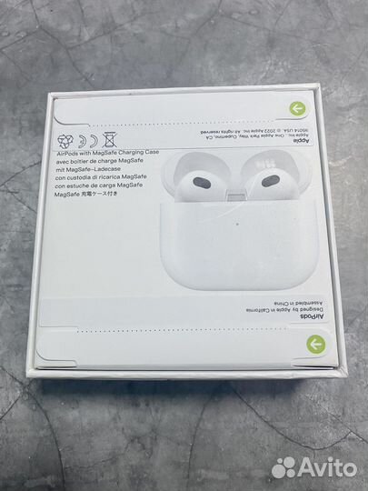 Беспроводные наушники apple airpods 3
