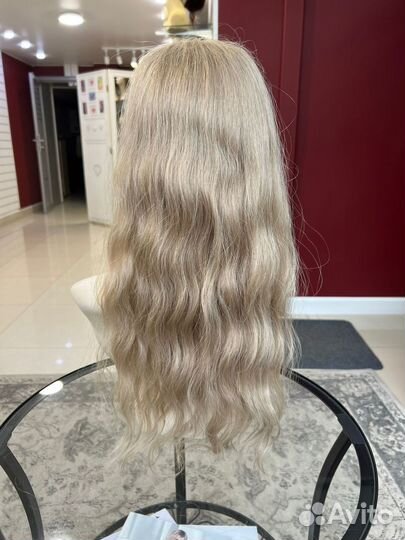 Шиньон из натуральных волос