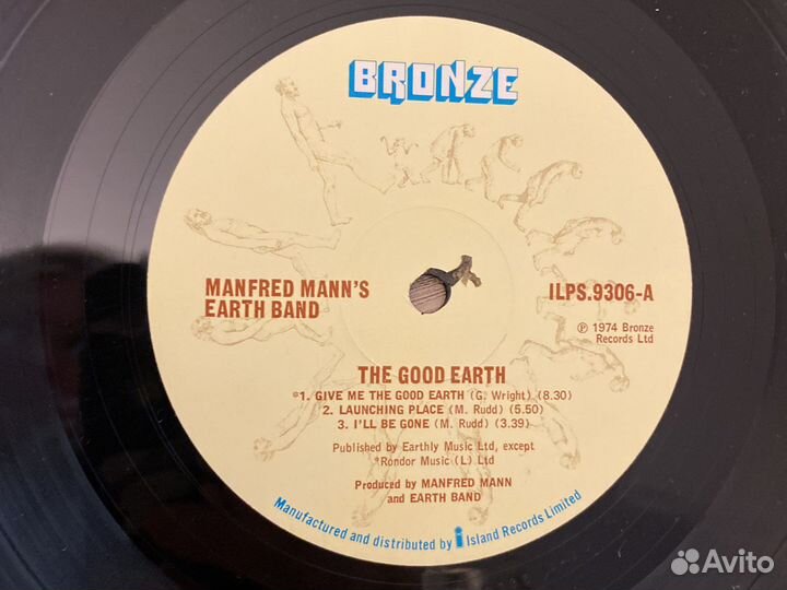 Manfred Mann The Good Earth lp UK