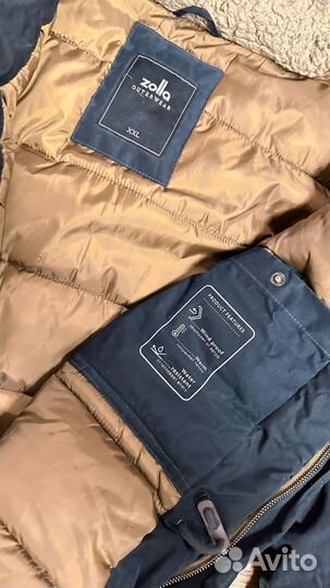 Мужская зимняя парка удлиненная