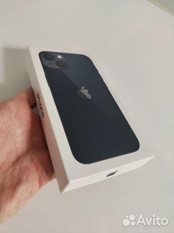 Новый телефон iPhone 13, на 1 sim, черный