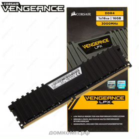 Corsair Vengeance LPX 32gb DDR4 3000MHz 2шт 16gb