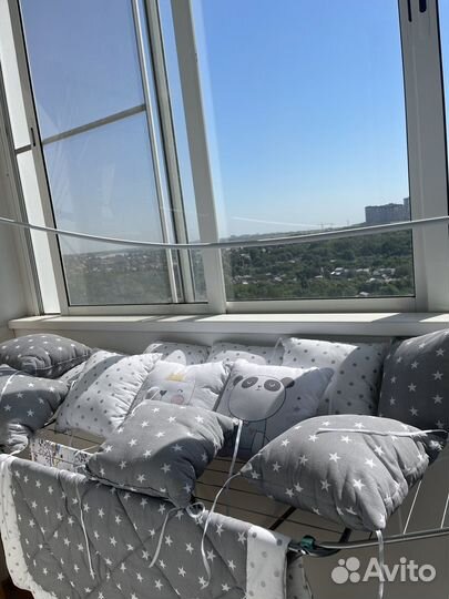 Бортики в детскую кроватку