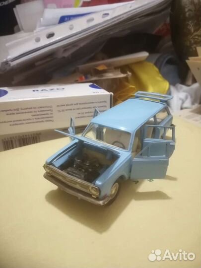 Волга газ 24-02 а13 без ми голубая