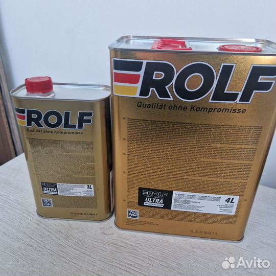 Моторное масло rolf ultra 5w40