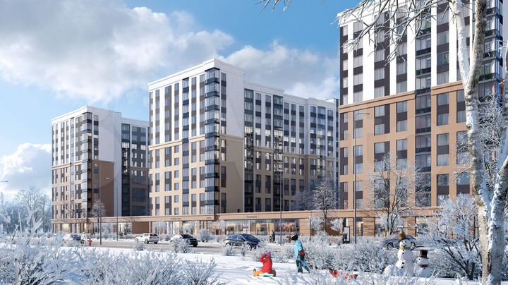 2-к. квартира, 66,2 м², 11/12 эт.