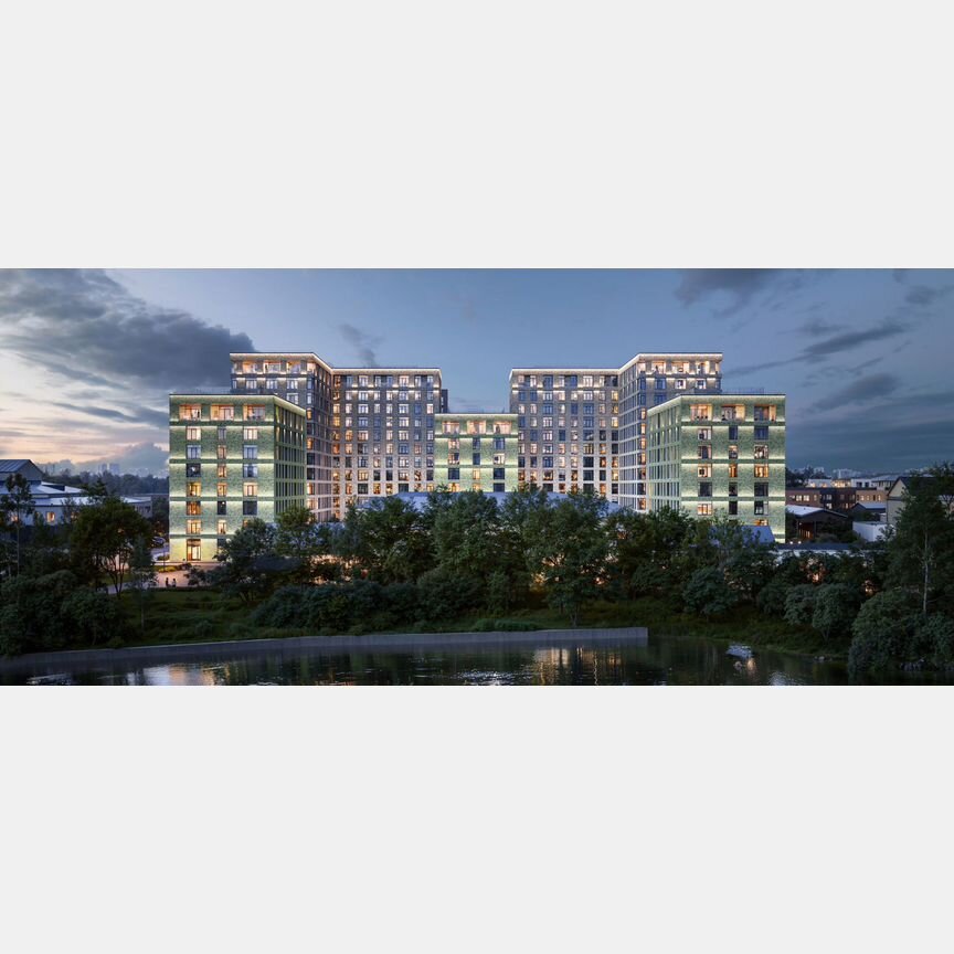 1-к. квартира, 42,8 м², 9/12 эт.
