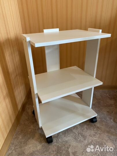 Тележка-этажерка косметологическая на колёсах