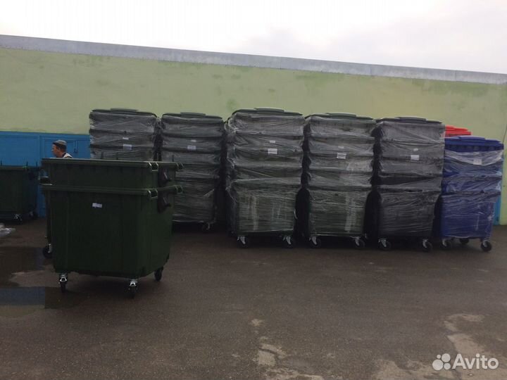 Мусорный контейнер бак для мусора 120-1100 л