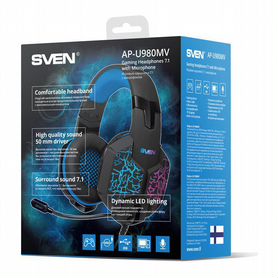 Игровые наушники Sven AP-U980MV