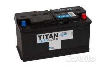 Аккумулятор Titan Euro 110R+