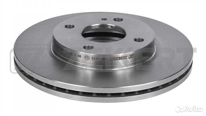 Диск торм. перед. Ford Fiesta V VI 08