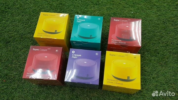 Умная колонка Яндекс Станция Лайт с Алисой, новая