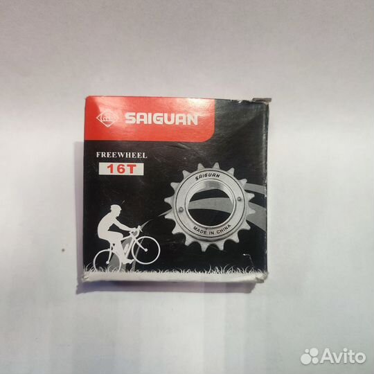 Звездочка задняя 16T 1/2