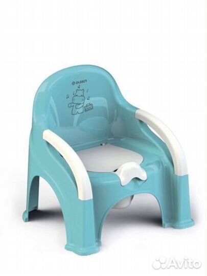 Горшок детский стульчик Hippo, новый