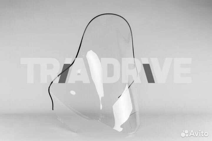 Стекло ветровое для снегохода Тайга(75см,2мм)