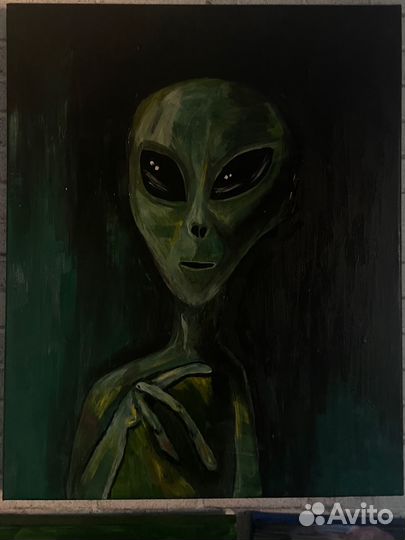 Картина инопланетянин