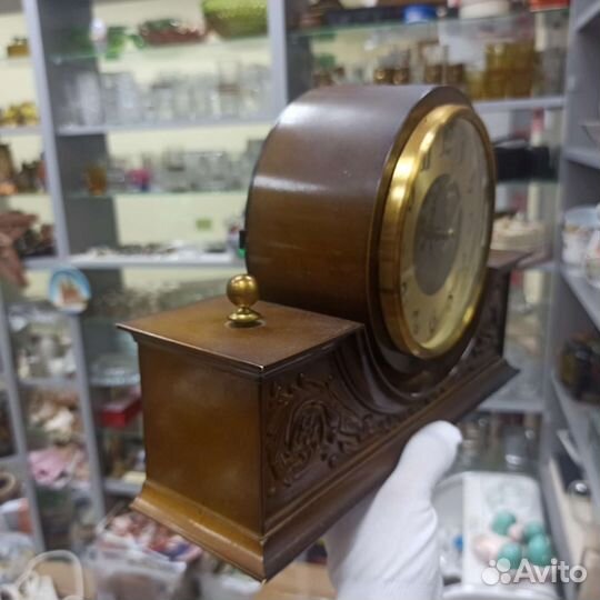 Настольные Каминные Часы Весна Механика СССР Ретро