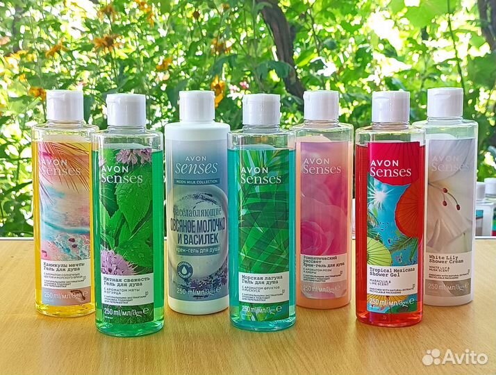 Гель для душа Avon Senses