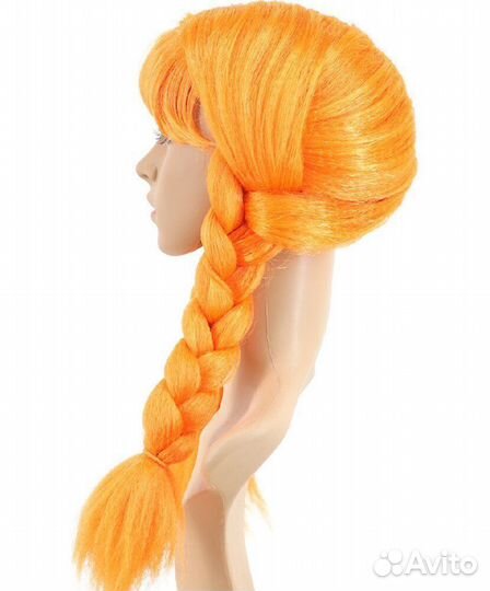 Парик пеппи длинный чулок