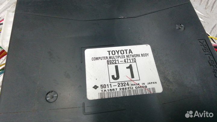 Блок комфорта Toyota Prius (09-16 года) ZVW30, ZVW