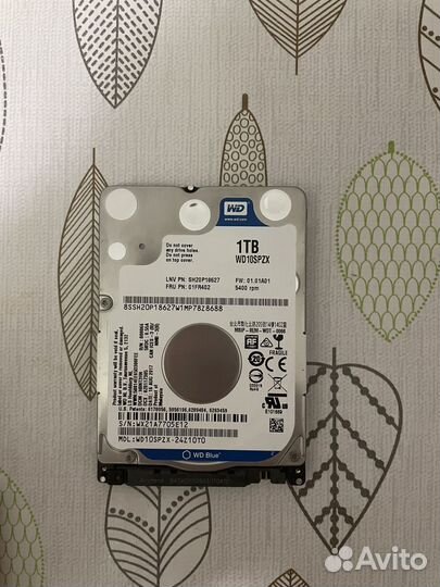 Жесткий диск HDD WD Blue 1TB