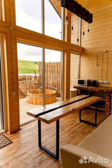 Банный домик с фурако. Аренда