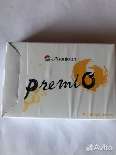 Линзы контактные premio