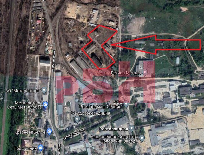 Производственная база с объектами 2429 м² и зу 2Га