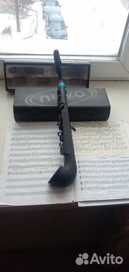 Саксофон nuvo jSax Black Blue