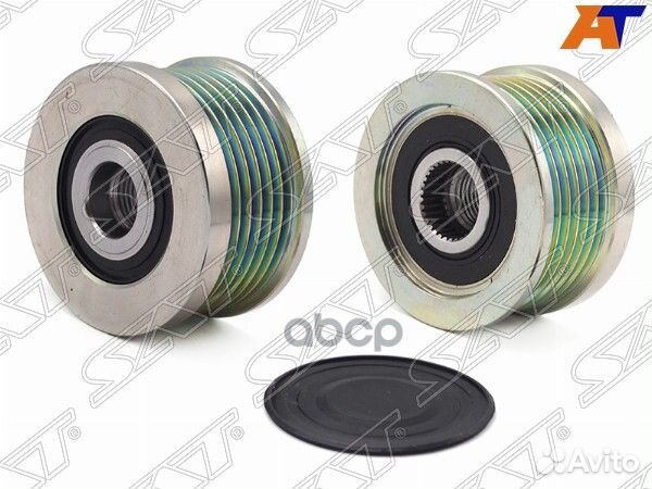 Шкив генератора hyundai santa FE 2.2D 06