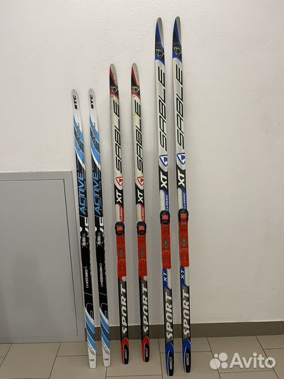 Беговые лыжи классические бу