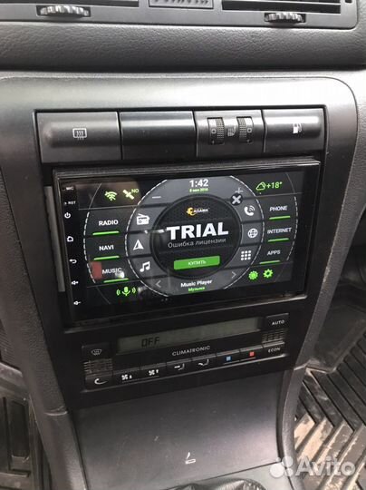 Магнитола 2 din на skoda octavia tour a4