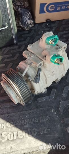 Компрессор кондиционера Kia/Hyundai 2006-2009