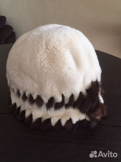 Шапка норковая женская