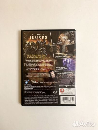 Clive Barker's Jericho лицензия Англия DVD-бокс