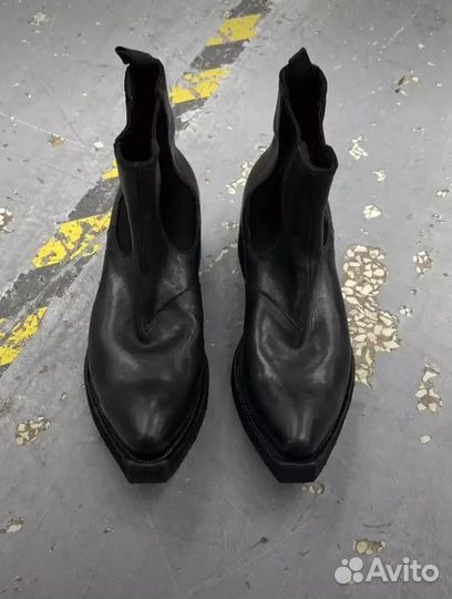 Эталонные авангардные мужские челси ручной работы