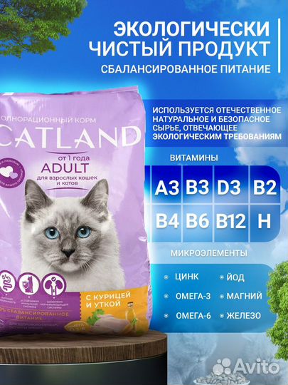 Сухой корм для кошек