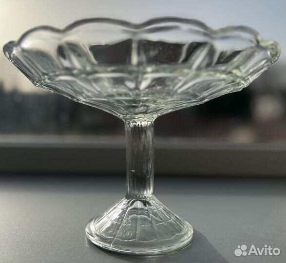 Ваза для фруктов дхз винтаж 50-60 г.г