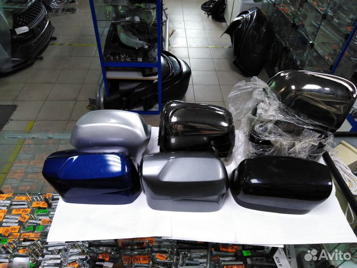 Накладки на боковые зеркала Ваз 2110-12 компл. 2шт