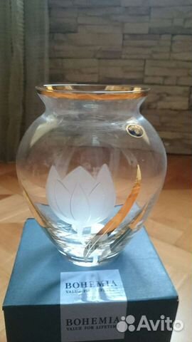 Ваза для цветов Богемия