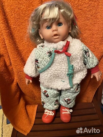 Кукла ГДР высотой примерно 50см