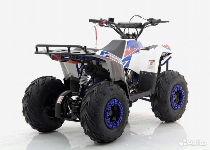 Квадроцикл 110 кубов motax grizlik A110 синий