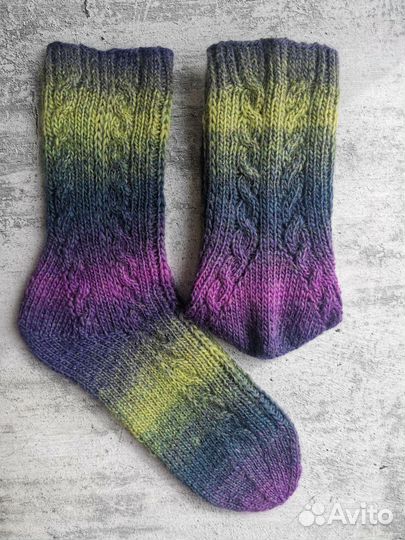 Носки вязаные ручной работы женские