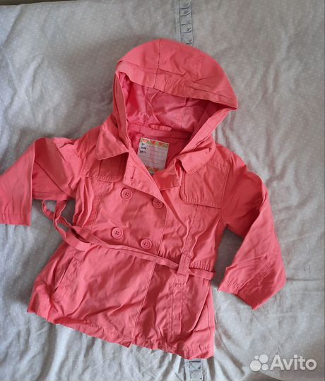 Плащ ветровка размер 86-92