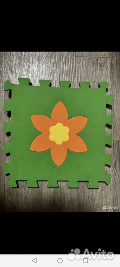 Детский коврик для ползания пазл