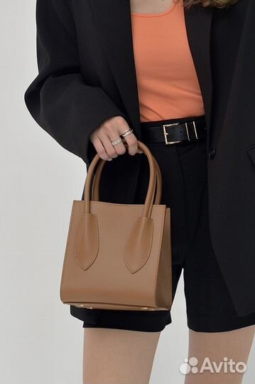 Сумка женская натуральная кожа Италия