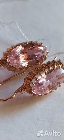 Золотые серьги СССР