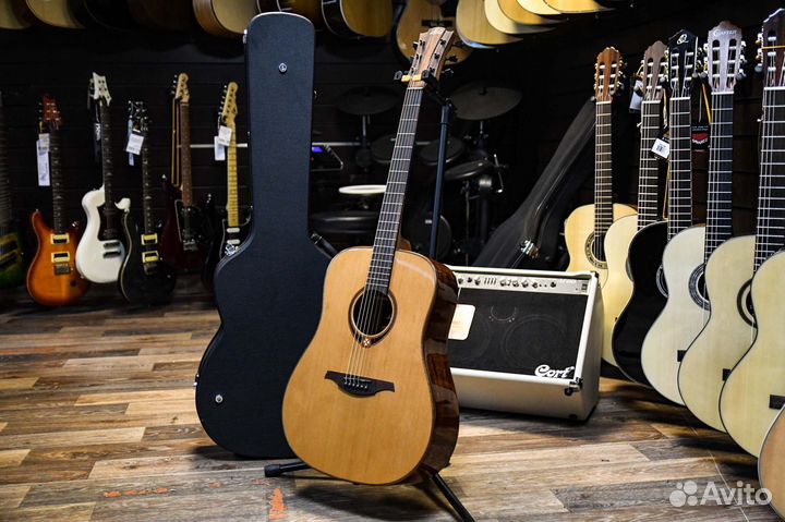 Акустическая гитара Lag (Супер комплект)