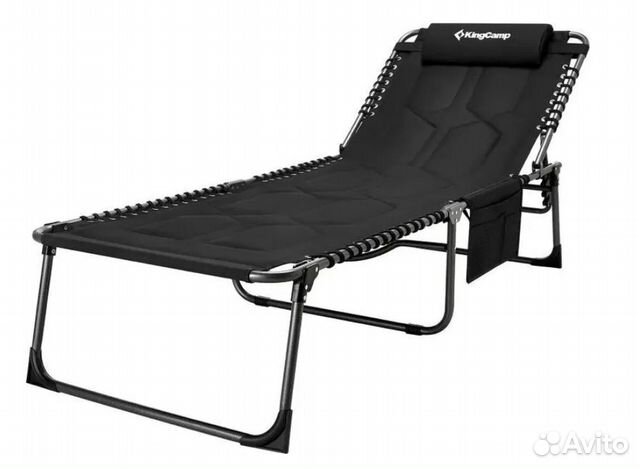 Кровать-шезлонг King Camp Bavaria Cozy Cot Black